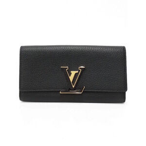 Louis Vuitton Portefeuille Capucines Bi fold Long Wallet
